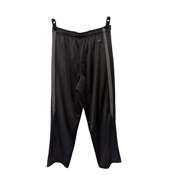 Russell Mens Med 32/34 Black Athletic Warm Up Pants Elastic & drawstring Waist - Picture 4 of 8